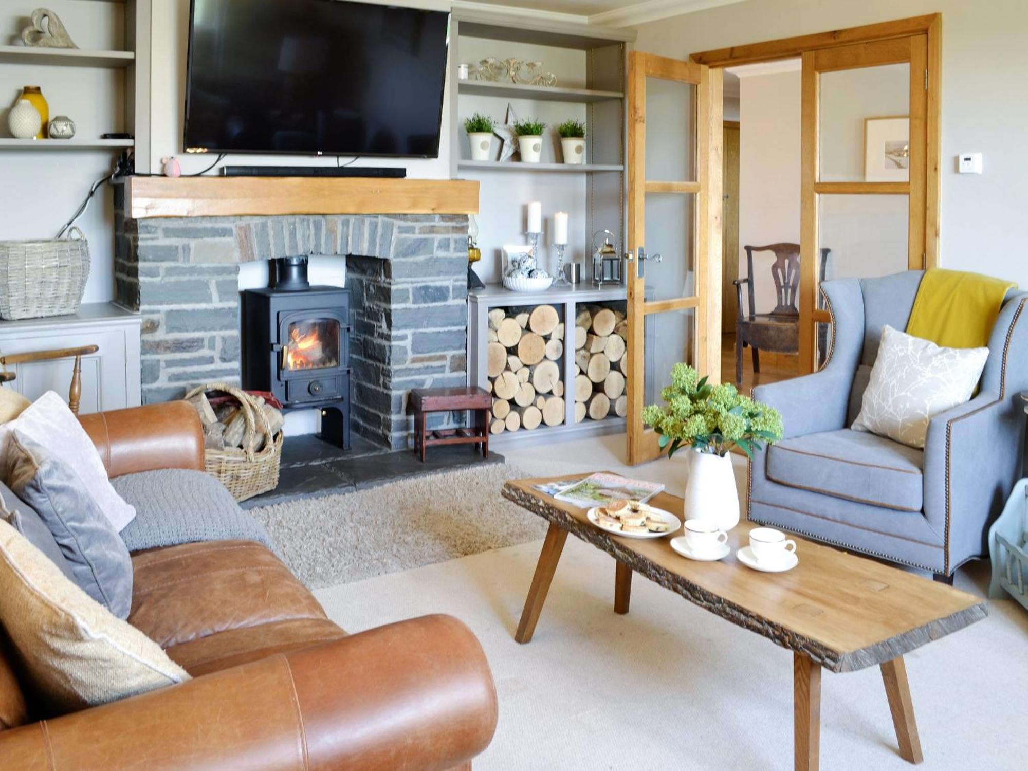 Maes Y Bryn Farmhouse Llanwrda Eksteriør billede