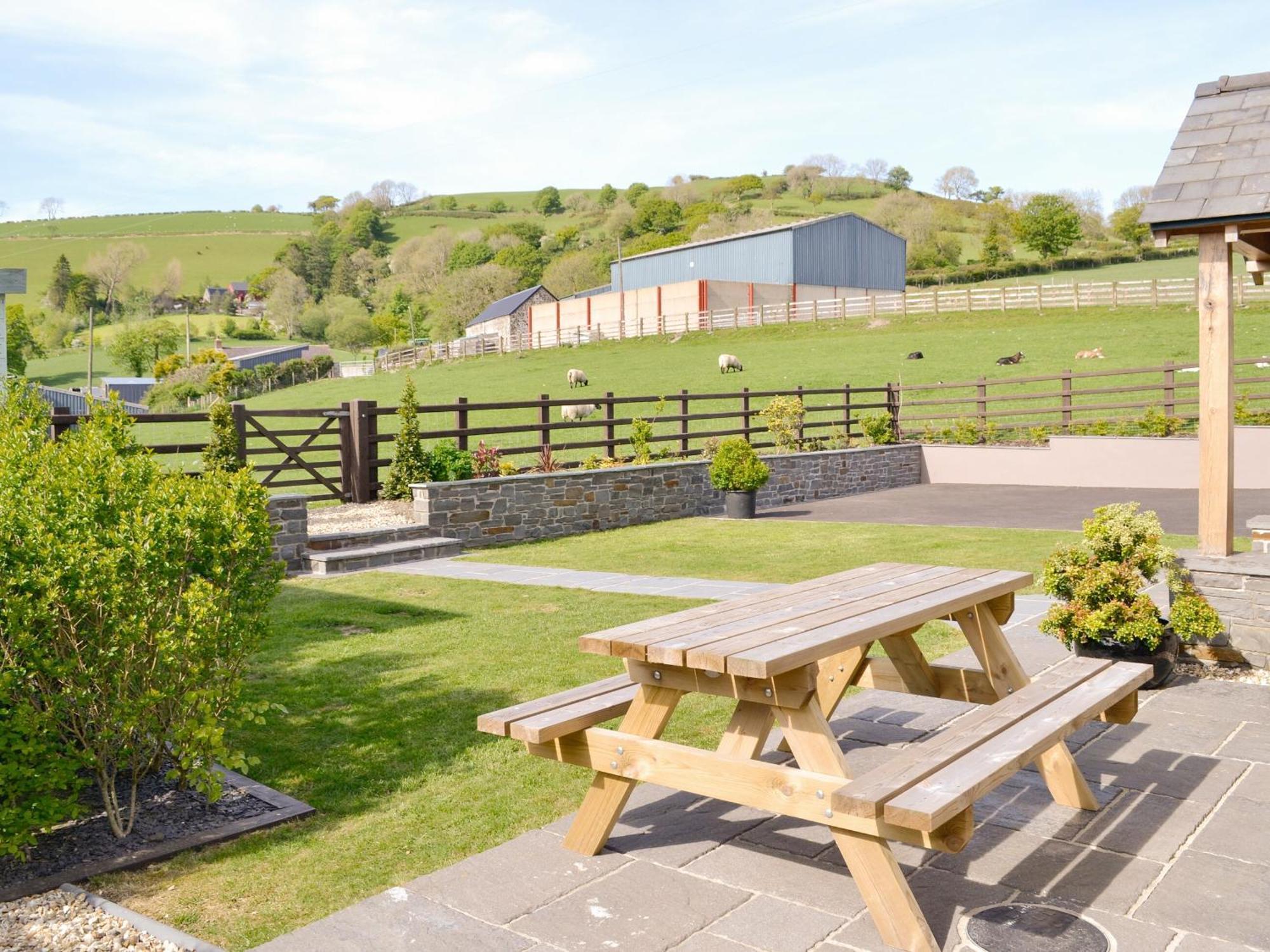 Maes Y Bryn Farmhouse Llanwrda Eksteriør billede